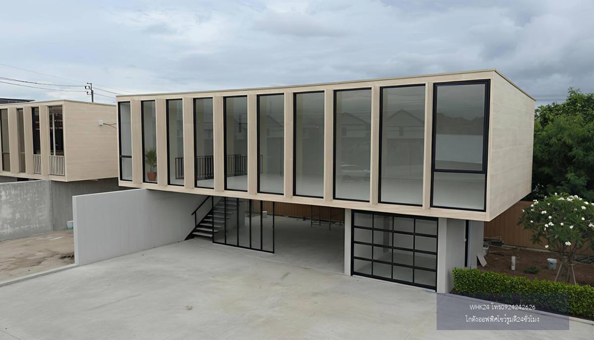 Rabbiz Park ราชพฤกษ์ Showroom office modernสวย ใกล้ถนนราชพฤกษ์ สร้างใหม่พร้อมเข้าใช้ ริมถนนบางกรวย-จงถนอม พื้นที่190ตร.ม.